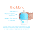 thumbnail image 2 of Biberón Anticólico POPYUM para Mezclar fórmula 5oz/150ml 3pz Azul 5oz 3pack PopYum Azul, 2 of 9