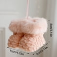 thumbnail image 3 of 1PC Christmas Boot Hanging Ornament Household Pendant Decorative Drop For Entryway Decor Pink, 3 of 4