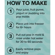 Minute Maid Teal Ice Pop Mold 6CT
