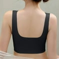thumbnail image 3 of Bra For Women Movement Seamless Gathering Sleep Yoga Support Without Steel Ring Front Side Buckle Lace Edge, 3 of 3