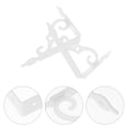 thumbnail image 1 of 2Pcs Floating Shelf Bracket Wall Storage Holder Metal Household Shelving, 1 of 8