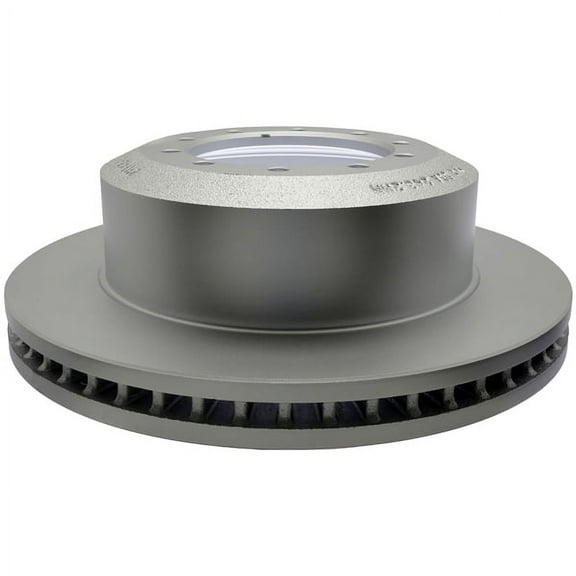 ACDelco 18A2435AC - Advantage Vented Rear Brake Rotor Fits select: 2015-2016 FORD F350, 2011-2016 FORD F450