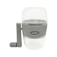 thumbnail image 2 of Stainless Steel Nut Grinder for Almonds Walnuts Pecans - Handheld Manual Food Chopper with Non-Slip Ergonomic Handle - Kitchen Gadget for Smoothies Salads Baking Toppings - ABS Durable Design 12x16cm, 2 of 9