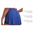 thumbnail image 4 of Falda CRZ YOGA Deportiva con Abertura Lateral y Shorts Integrados, Mini, Talla S, 4 of 6