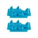 thumbnail image 1 of Bandeja de Hielo con Forma de Aleta de Tiburón de Silicona para Congelador,Molde de Gelatina de Aleta de Tiburón DIY, Moldes de Hielo para Amantes de los Tiburones, Regalo 2 Piezas, 1 of 8