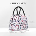 thumbnail image 2 of Disketp Sailing Marine Travel Bolsa Térmica para Almuerzo, Lonchera con Abertura Amplia y Gran Capacidad, Organizador Reutilizable para Mujeres, Hombres y Adultos, 2 of 6