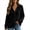 Black, variant on yillto Womens V Neck Sweater Long Sleeve Fall Outftis Button Collared Baggy Oversized Sweaters