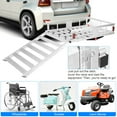 thumbnail image 4 of Topcobe 50" x 29.5" Hitch-Mounted Mobility Cargo Carrier for SUV Truck Pickup Camping, 4 of 7