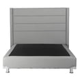thumbnail image 2 of Box Base Cama Queen Size + Cabecera Lugo Gris Dicasa  Quantum, 2 of 8