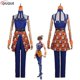 thumbnail image 3 of Disfraz de Cosplay de Ghirga Narancia, peluca, atuendo unisex, uniforme de anime, traje de fiesta de Carnaval de Halloween, 3 of 5