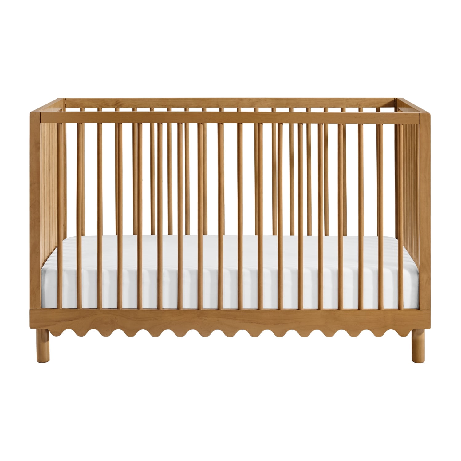 Oxford Baby Sterling Convertible Crib Honey Wood