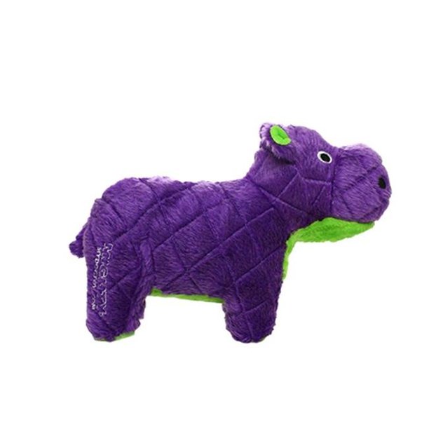 plush hippo dog toy