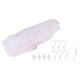 thumbnail image 1 of 1,5 x 2 m Tres Aberturas Laterales Cama Mosquiteras Full Queen Cal King Hardware Net Dormitorio Blanco, 1 of 8
