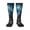 3 Black, variant on Moonlit Night Sky Wolf Print Long Socks,Novelty Design Socks Gift for Men and Women,Crew Socks,Calf Socks