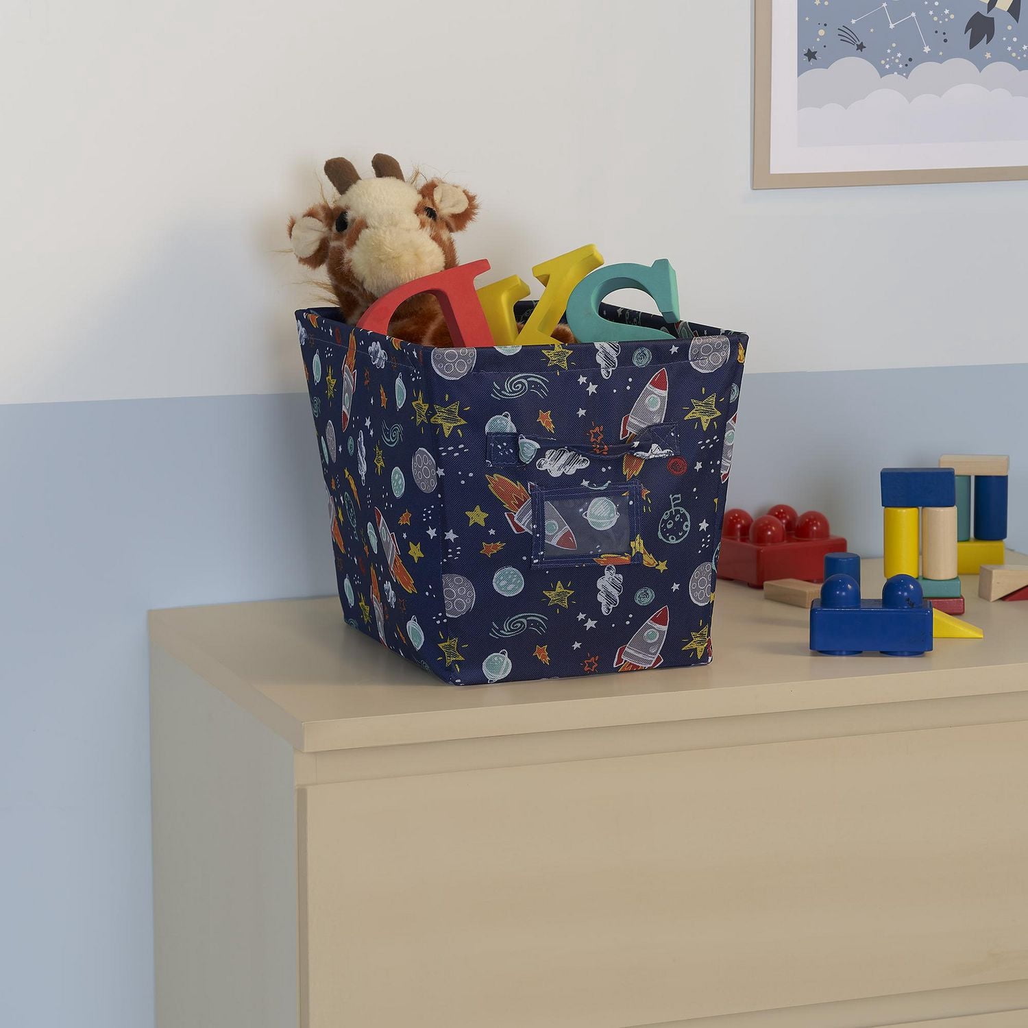 Mainstays Kids Storage Bin - Space