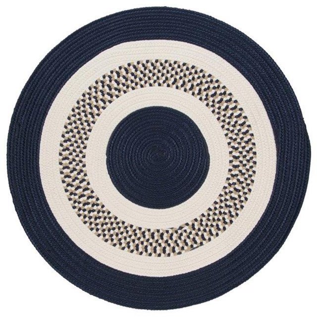 Colonial Mills FB50R108X108 Tapis Rond de 9 Pi de Laurier de Fleurs&44; Bleu Patriote