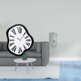 thumbnail image 2 of Reloj De Pared Acrílico Creativo Con Forma De Derretimiento, Organizador único Y Distorsionado, Armario De Almacenamiento Para El Hogar, Escritorio, Tienda, Ahorro De Espacio, Apartamentos,, 2 of 8