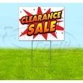thumbnail image 1 of Clearance Sale (18" x 24") Yard Sign, Includes Metal Step Stake, 1 of 6