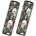 thumbnail image 2 of ALAZA Skulls Cherry Car Seat Belt Adjuster Neck Covers Shoulder Cushions Pads M, 2 of 8