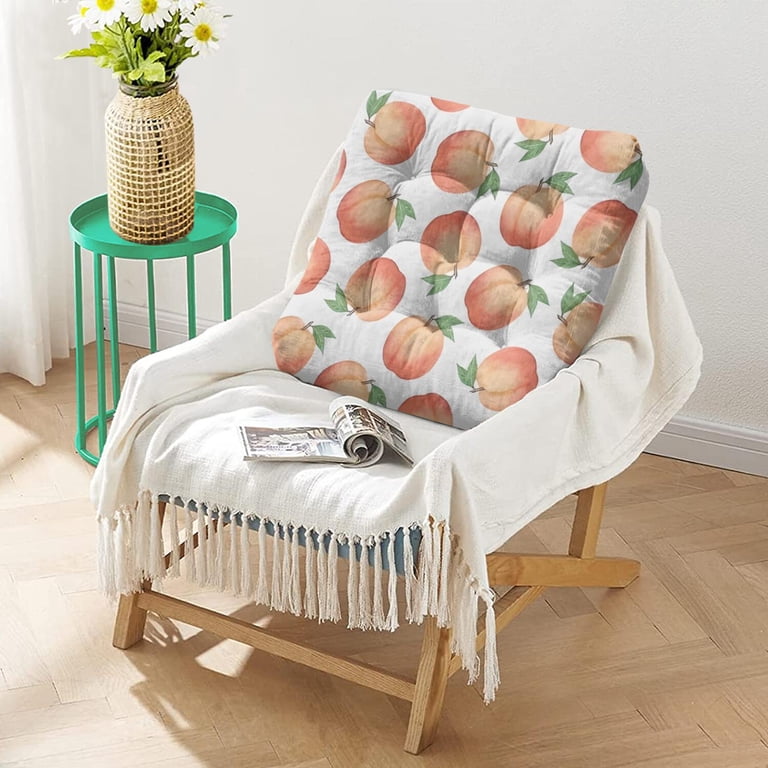 クッション・座布団 Peach Peach Meditation Pillow 22x22 Inch Large Floor Cushion Soft Dutch