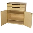 thumbnail image 2 of Wood Designs 990734 Mobile Cabinet, 46" Height, 36" Width, 24" Length, 2 of 2
