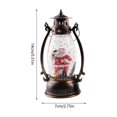 thumbnail image 2 of DefiDgd Christmas Snow Crystal Balls Lantern Decorations,Light Up Musical Santa Christmas Decorations Gift for Home, 2 of 3
