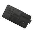 thumbnail image 2 of Car Sun Visor Pouch Interior Eyeglasses Bag RV Trailer Cards Mobile Phone Storage Holder Case Hanger Organizer Automobile Black, 2 of 8