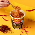 thumbnail image 4 of (6 pack) Nissin Foods Cup Noodles Stir Fry Ramen Noodles, Fiery Korean Chicken Flavor, 2.36 oz Cup, Shelf-Stable, 4 of 13