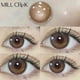thumbnail image 3 of MILL CREEK-lentes de contacto de Color marrón para miopía, lentes con dioptrías para agrandar, maquillaje de potencia cosmética brillante para ojos, uso anual, 3 of 4