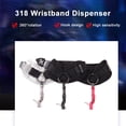 thumbnail image 4 of Accesorios de tiro con arco Diseño de gancho Sturdy 318 Compuesto Arco de liberación Correa de pulsera Dispensador Pulsera 360 ° Regalos de rotación para Archer Rojo Inevent OD010963-02, 4 of 7