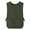 Blackish Green, variant on Kitchen Aprons, Sleeveless Work Apron with Pockets, Adjustable Side-Buckle Vest Apron, Water-Resistant Smock Apron for Cooking, 1 Apron