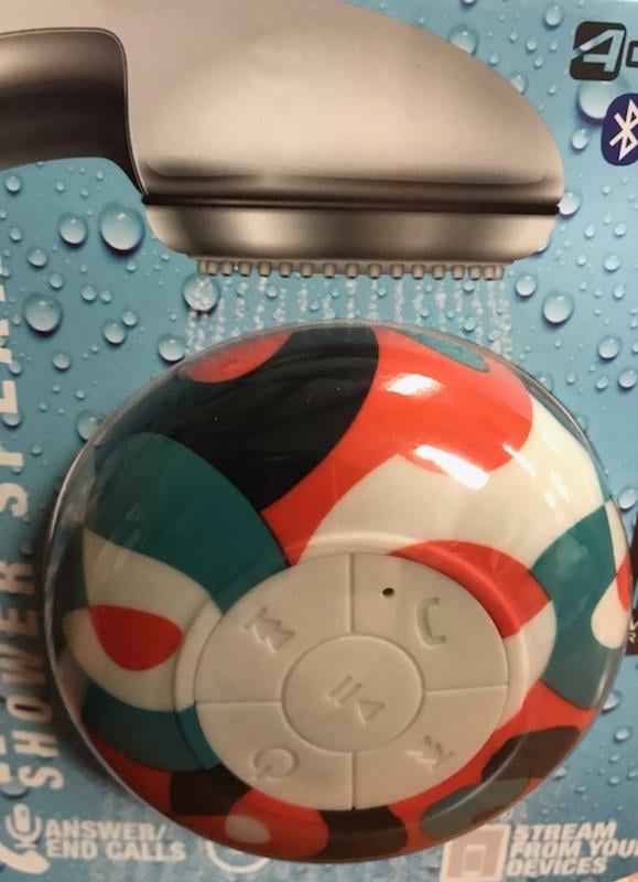 Aconic Cordless IPX4 Water Resistant Bluetooth Speaker Jamaican print