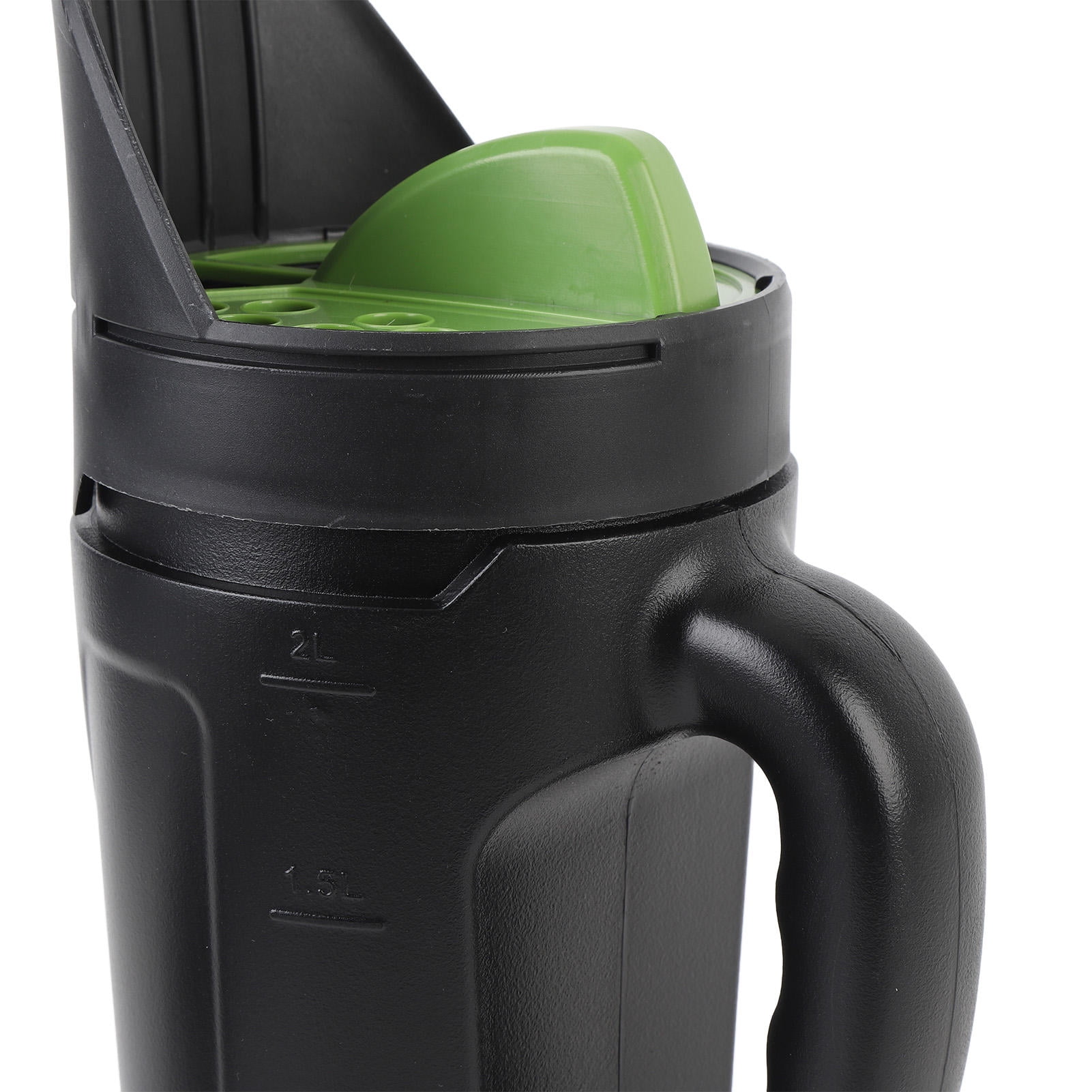 YAHHU 80‑Ounce Manual Handheld Spreader with 3 Adjustable Openings – Versatile for Seeds, Manure, Salt & Snow Removal