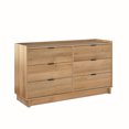 Elegant Oak Vanity with Dual Drawers A Stylish Storage Solution for