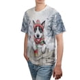 thumbnail image 4 of Playful Rat Terrier Welcomes Winter Snowy Day with Cardinal Bird All Over Print 3D Shirt Unisex Merch Ratty Dog Lover - 2017, 4 of 6