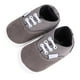 thumbnail image 5 of Zapatos para caminar para bebé, antideslizantes, suaves, ligeros, de lona, para recién nacidos, planos, color gris y marrón, 13 cm, 5 of 15