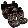 thumbnail image 3 of Uourmeti Car Seat Covers Car Interior Decor Easy to Install Car Seat Covers Full Set Polyester Fashion Breathable, Fit for Cars Trucks SUV, Starlight Mushroom, 3 of 3