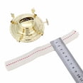 thumbnail image 5 of Lámpara de queroseno de cuatro garras grande, regulador antiguo, portalámparas universal, accesorios de mecha de lámpara de aceite de vidrio retro, 5 of 5