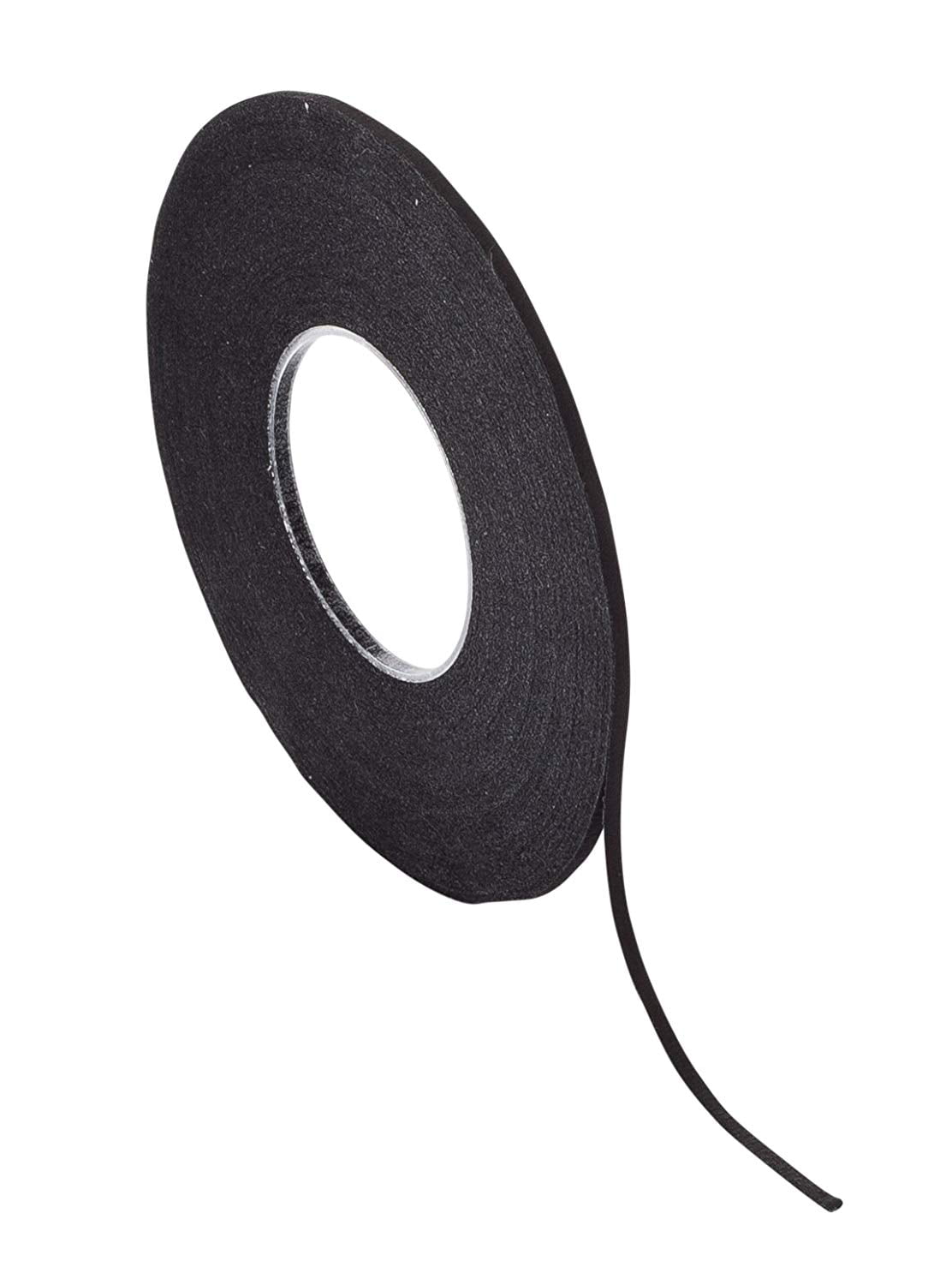 Chartpak Graphic Art Tape, 1/16 W x 648 L Inches, Black Crepe, 1 Roll