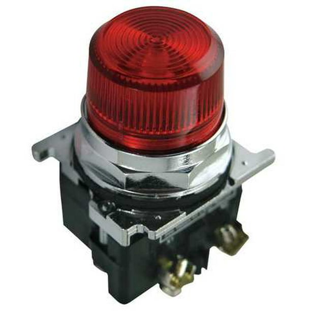 EATON 10250T197LRP24 Pilot Light,24VAC,Red