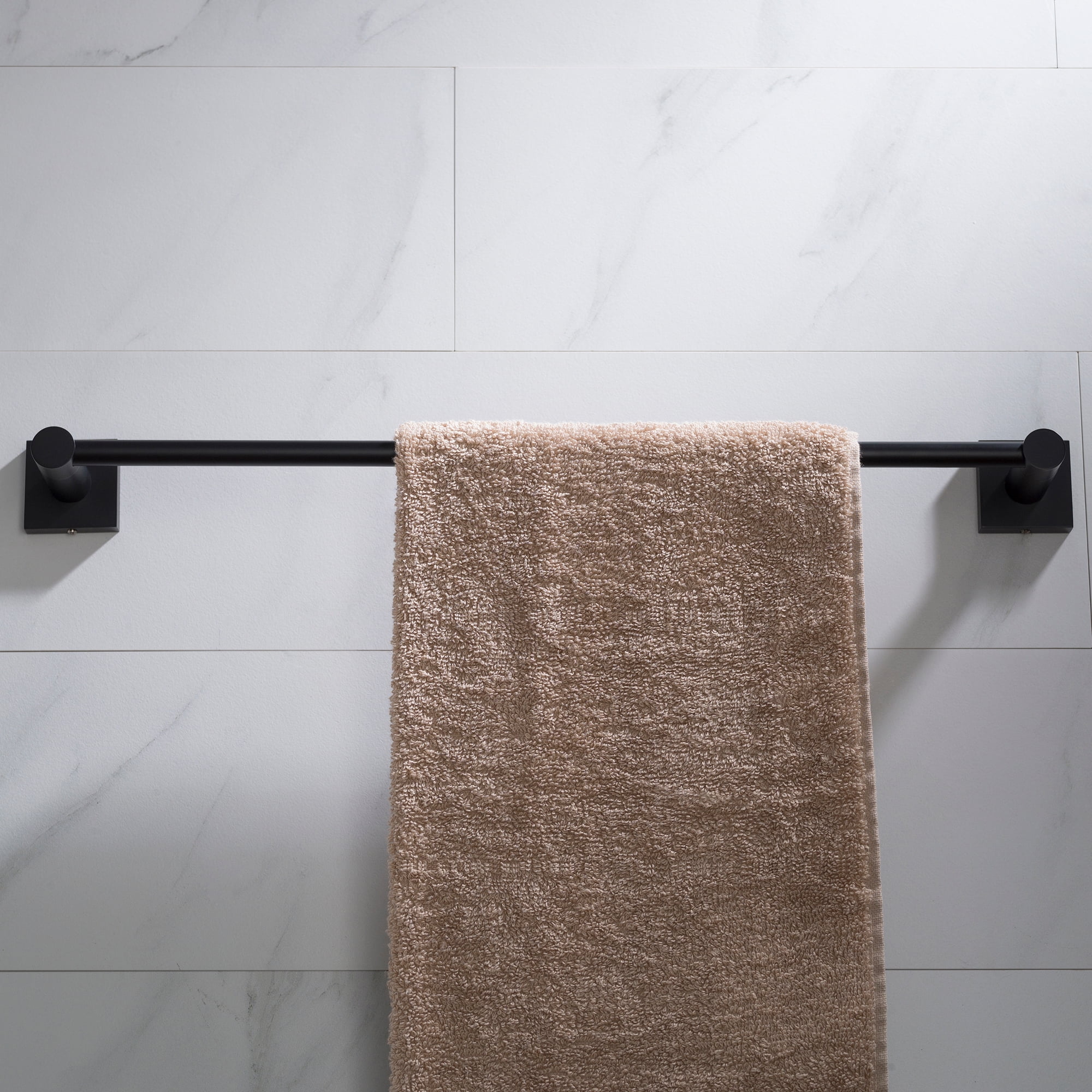Kraus Bathroom 2.81" Towel Bars, Matte Black, 1.75"H