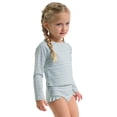 thumbnail image 3 of Modern Moments by Gerber Baby and Toddler Girl Keyhole Rashguard Set, 2-Piece, Sizes 0/3M-5T, 3 of 14