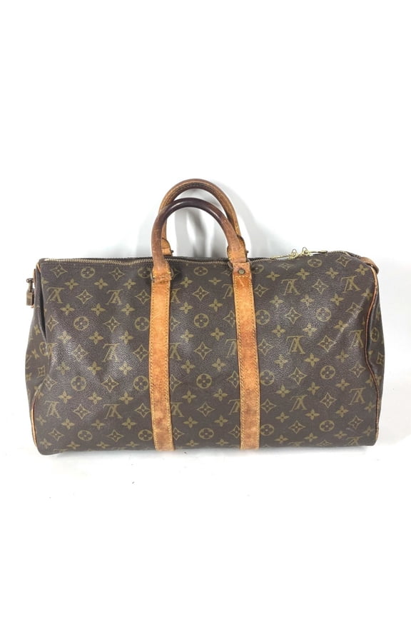 Pre-Owned LOUIS VUITTON M41428 Monogram Keepall 45 Bag Travel Boston Canvas Men's... (Fair)