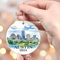 thumbnail image 4 of Austin Christmas Ornament, Austin Ornament, Austin Gift Ornaments, Austin Custom Ornament, Christmas, Austin Bauble, Texas Ornament, 2025 SNhbOZ (Austin Christmas), 4 of 4