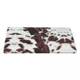 thumbnail image 3 of Table Cover Rectangular Waterproof Oil-Proof Rusty Cowhide Texture Tablecloth s 4FT Fit Faux Fur Ani, 3 of 5