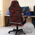thumbnail image 5 of SCRAWLGOD Arrow Love Heart Print Gaming Chair Cover with Armrest Covers Washable 4 Piece Furniture Protector Stretch Non Slip Computer Chair Slipcover for Valentine's Day, 5 of 9