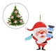 thumbnail image 5 of Vacunas de Santa Claus Colgante Vacunado Decoración del árbol de Navidad de Navidad creativo de Santa Claus Adornos de Árbol de B, 5 of 9