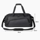 thumbnail image 4 of JShteea Oxford Fitness Impermeable Con Compartimento para Zapatos para Hombres (negro), 4 of 7