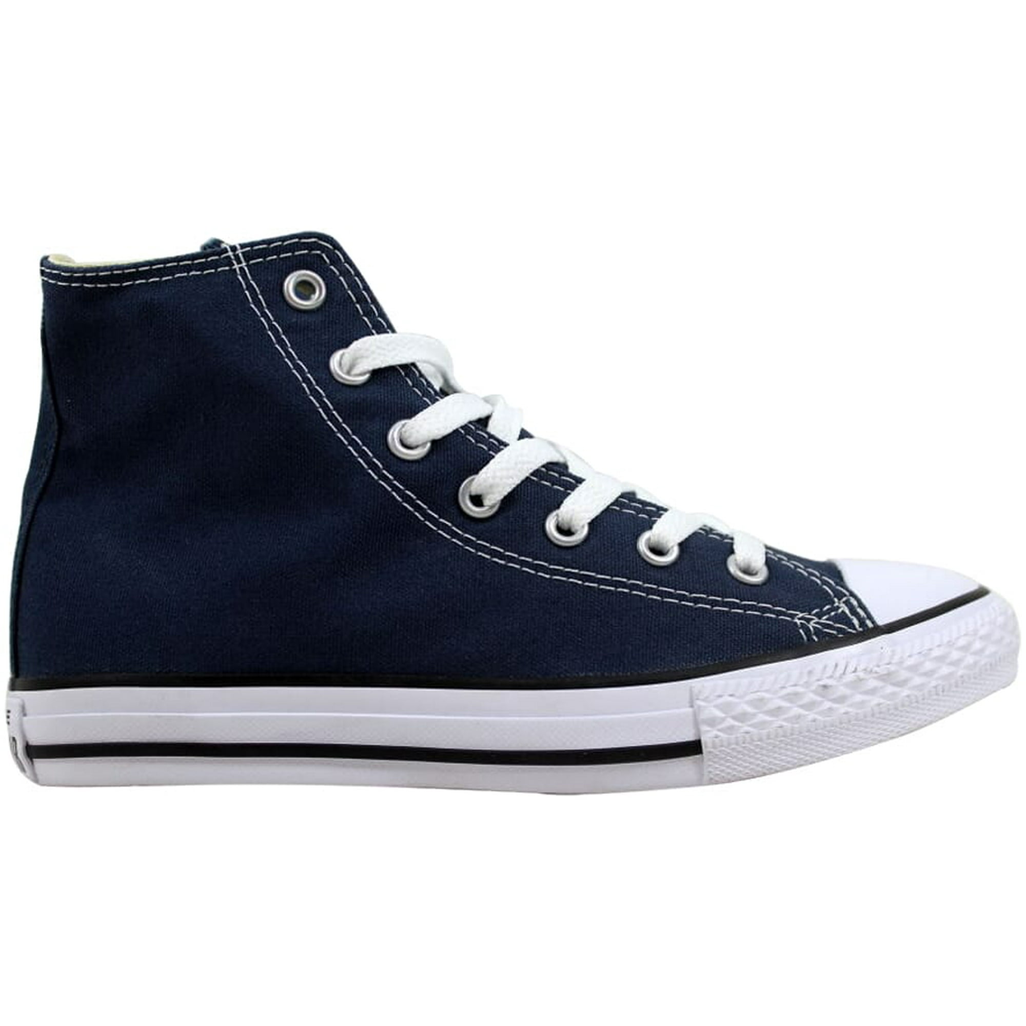 Converse Chuck Taylor All Star Hi Navy 3J233 Pre School Size 1Y Walmart
