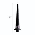 thumbnail image 3 of Witch Hat Taper Candles, 7.9" Halloween Witch Hat Candles Set of 2, Black Taper Flickering Candles, Halloween Decoration for Dinner Party Holiday Decor(2Pcs), 3 of 8